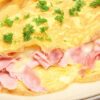 Omelette de jamón curado